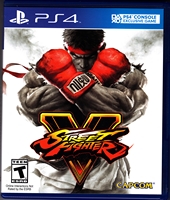 Sony PlayStation 4 Street Fighter 5 Front CoverThumbnail